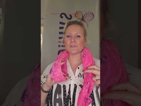 Schal binden leicht gemacht, mit Wow-Effekt