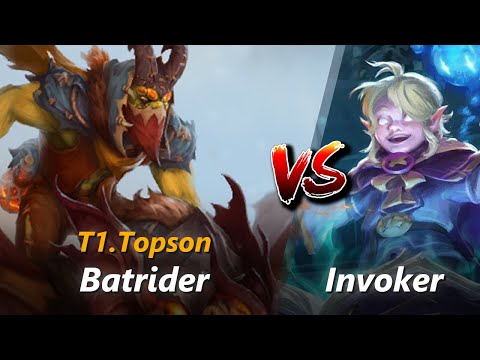 Topson mid Batrider vs Invoker | First 10 minutes