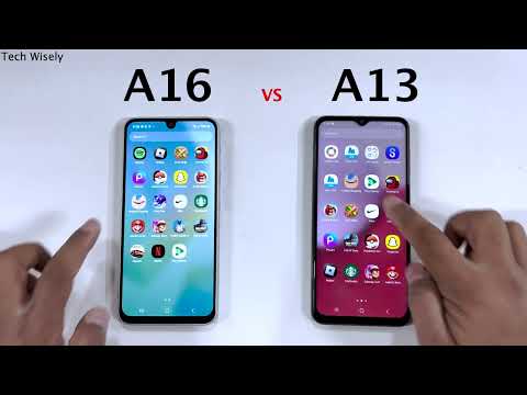SAMSUNG A16 vs A13 - Speed Test