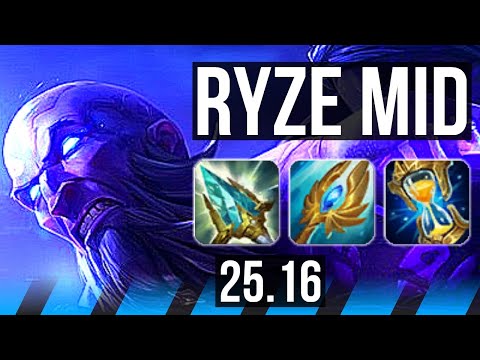 RYZE vs ZED (MID) | 7/2/10 | KR Master | 25.16