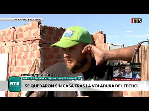 TEMPORAL EN GRANADERO BAIGORRIA: ÁRBOLES CAÍDOS, DAÑOS Y CORTES DE LUZ