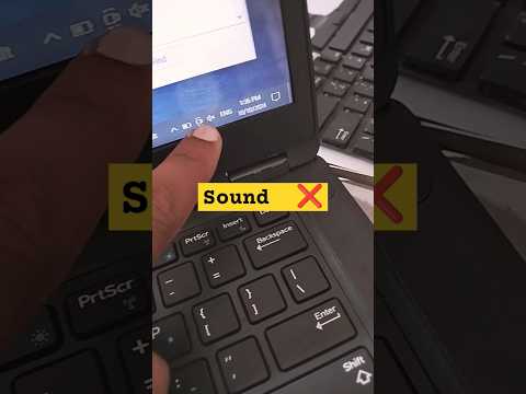 Dell Latitude 5490 Series Laptop Sound Audio Not Working Problem#macnitesh#keyboardtricks#2024