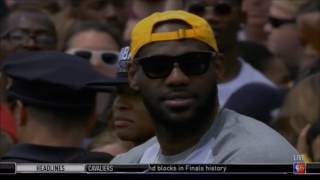 LeBron James Riding Around With His Family at the Parade | LIVE 6 22 16
