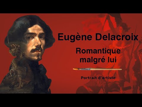Eugène Delacroix - Portrait d'artiste #7