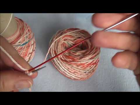 Socks How to  -2AAT -Toe Up -Magic Loop -Continental -Round Toe- Afterthought Heel P1of 3