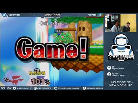 Nebulous Melee #100: Singles - Round Robin Pools: Juiceman vs. Animal