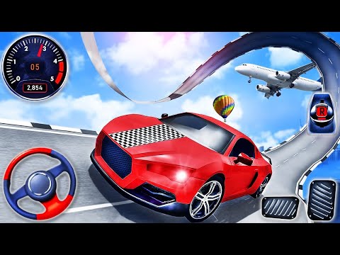 Car Stunts Ramp Racing Simulator 2022- Mega Tracks Impossible 3D - Android GamePlay #4 →ng_