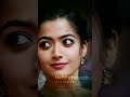 Rashmika Mandana Cute Smile Face