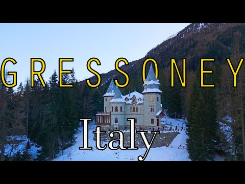 DJI FLIP | Gressoney Saint-Jean ❄️ Paradiso d’Inverno in Valle d’Aosta | CASTELLO SAVOIA Cinematic