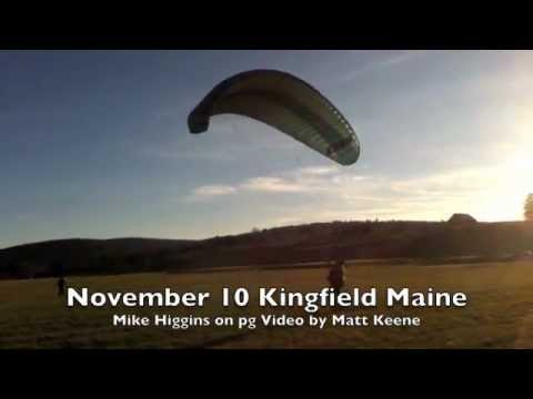 paragliding ground handling kingfield maine 10nov12