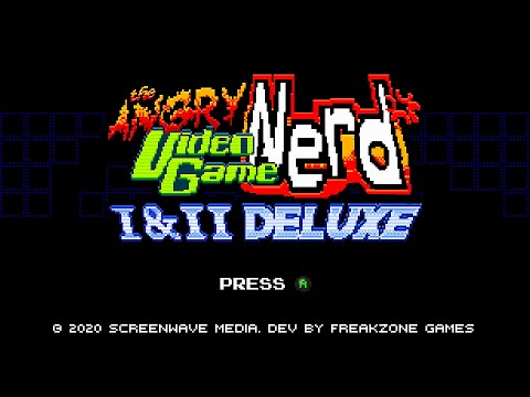 Angry Video Game Nerd I & II Deluxe Full Walkthrough (Easy) Updated Version