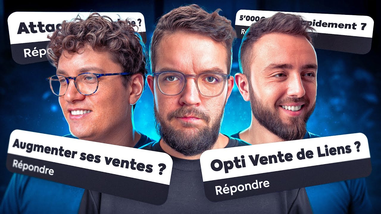 De 100€ à 100'000€, Travailler le MOINS possible, Stratégies SEO : On vous répond ! 🧙‍♂️