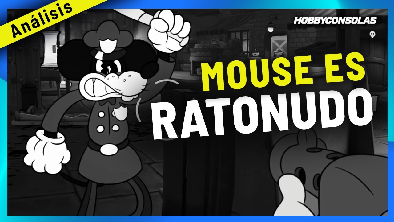 ANÁLISIS de MOUSE: P.I. FOR HIRE, acción RETRO en blanco y "noir"