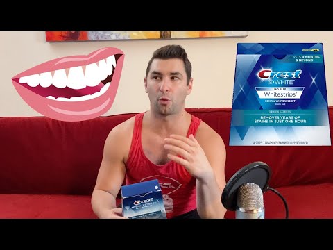 Crest 3D Whitening Strips 1 Hour Express Review