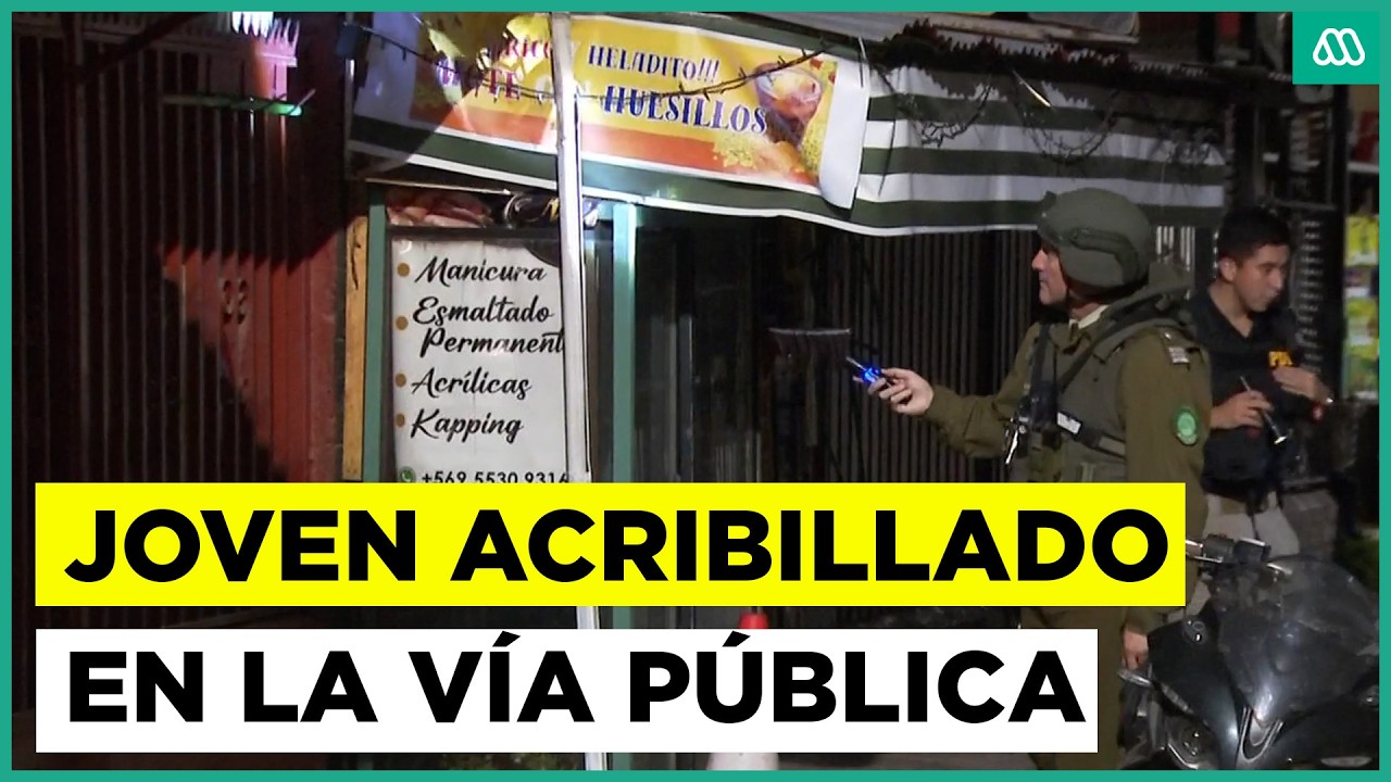 Joven de 19 años murió acribillado en la vía pública en Puente Alto: Recibió 7 disparos