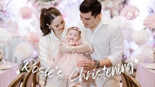ROSIE'S CHRISTENING | Jessy Mendiola