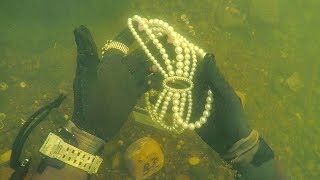 Found Jewelry Underwater in River While Scuba Divi