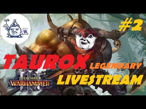 All Aboard The MINO-BUS With TAUROX ( & My First Legendary Campaign) || Total War: Warhammer 3