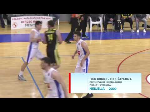 RTV HB | Najava: HKK Grude - HKK Čapljina, Liga Herceg-Bosne, Finale 1.utakmica, nedjelja 20:00