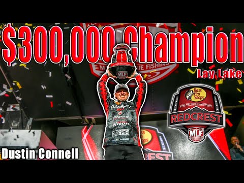 I WON a $300,000 Fishing Tournament, AGAIN! - MLF Redcrest - Lay Lake- Championship Day