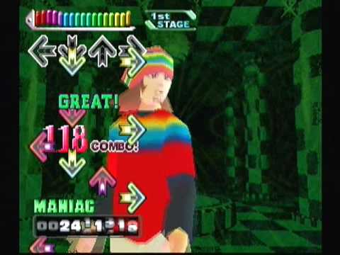 CAFE / Single / Maniac / Dance Dance Revolution Extra MIX - Playstation