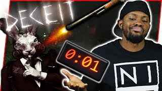 LAST SECOND SHOTGUN FIGHT TO SAVE MY LIFE! - Deceit Gameplay