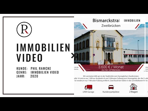 Das Video für Geschäftsraumvermietung
Geschäftsräume bieten dort auf jeden Fall schon eine noch größere Herausforderung. Je nach Gewerbe sind diese häufig in der Quadratmeterzahl deutlich größer und bei Werkstätten auch etwas angestaubt. Selbst der dunkelste Keller wird mit unserem leistungsstarken Spielfilmlicht zu einem hellen und freundlichen Arbeitsplatz verwandelt!
Durch die größere Fläche werden auch mehr Lampen und Leuchtmittel benötigt und die Kamera braucht auch andere Objektive als