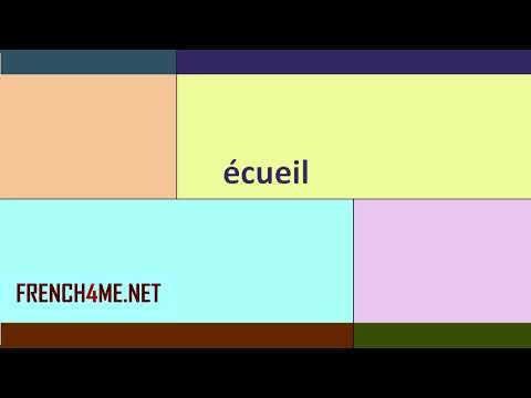 French For Beginners  I  How to pronounce  I écueil