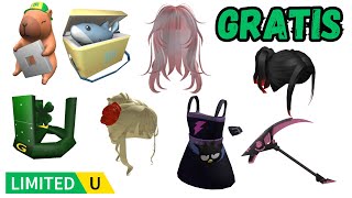 COMO PEGAR 8 ITENS GRÁTIS LIMITADOS UGC NO ROBLOX