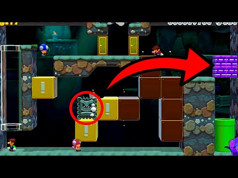 Super Mario Maker 2 Multiplayer Co-OP with Randoms O_o #194