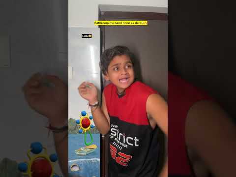 Bathroom Ka darr be like 😂🔥| Indian family #shorts #indian #relatable #chaman #chotabhai #bachpan