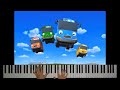 Tayo The Little Bus Theme On Piano