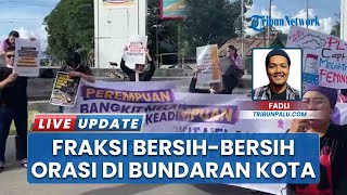 Peringati HPI 2025, Fraksi Bersih-bersih Sulawesi Tengah Lakukan Aksi Damai di Bundaran Kota Palu