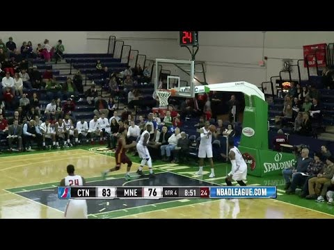 Nick Minnerath posts 14 points & 11 rebounds vs. the Red Claws, 1/16/2016