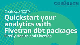 Quickstart your analytics with Fivetran dbt packages