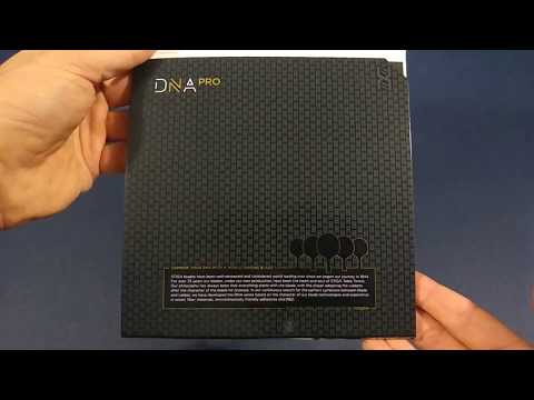 Unboxing the Stiga DNA Pro H table tennis rubber.