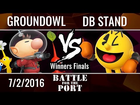 GroundOwl (Olimar) vs DB-Stand (Pac-Man, M2, MK) -- Winners Finals-- Battle for the Port 5