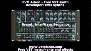 Arkon - Free VST synth - vstplanet.com