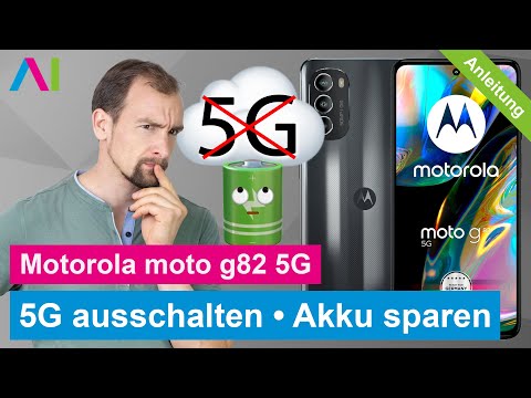 Motorola moto g82 - 5G ausschalten, Akku schonen • 📱 • ❺G • ⏹ • Anleitung | Tutorial