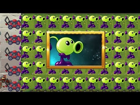 Plants vs Zombies 2 Goo Peashooter (10) Max Level Pow Up! vs All Gargantuars