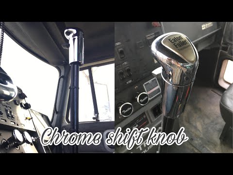 How to install extended chrome shift knob for a 10 speed