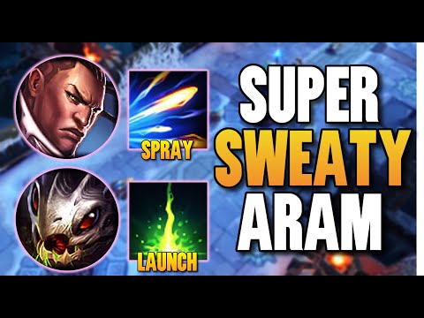 WE PLAYED THE SWEATIEST ARAM OF ALL TIME (INTENSE ENDING) - League of Legends