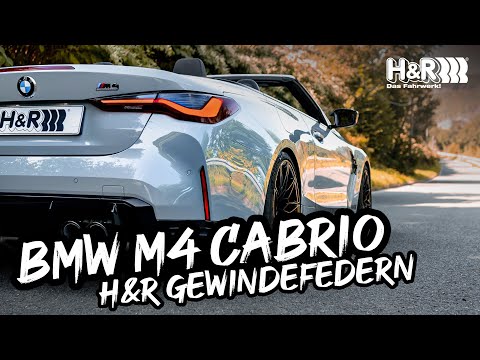 BMW M4 Competition Cabrio, Typ G83 - Gewindefedern ≡ H&R