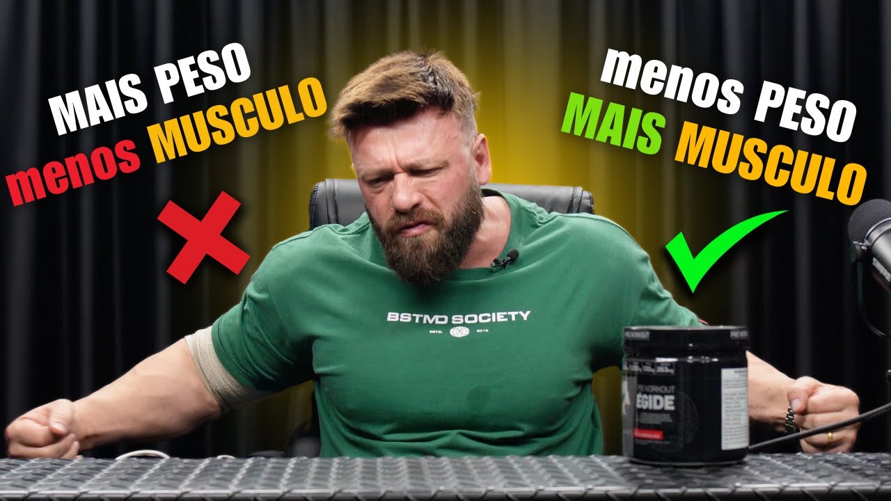 COMO CRESCER MAIS MÚSCULOS COM menos PESO ?