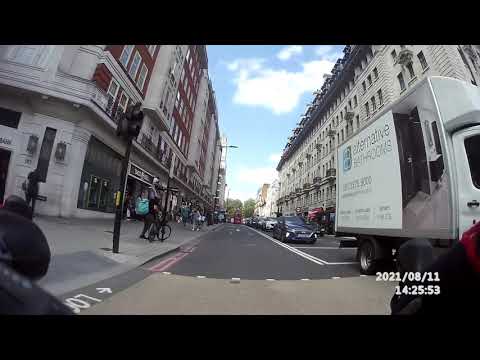 OV19OOD - Merc Idiot Pulls Across Me - Warning Letter