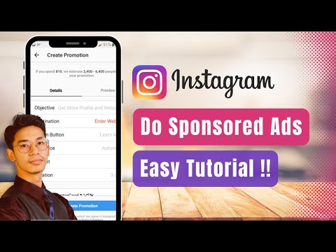 How to do Sponsored Ads on Instagram !