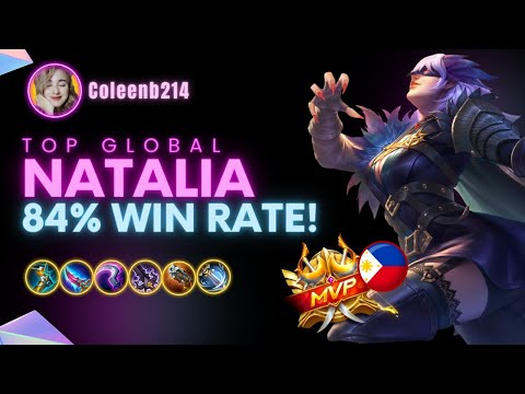 Brutal Natalia 84% Winrate [ Top Global Natalia ] Coleenb214 - Mobile Legends Gameplay Build