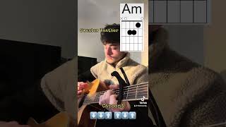 How to play sweater weather by the neighbourhood! #guitar #guitartutorial #guitarra #tutorial
