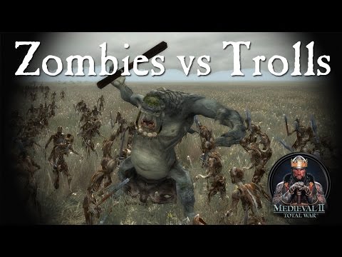 5000 Zombies vs Trolls - Call of Warhammer - Medieval 2 Total War