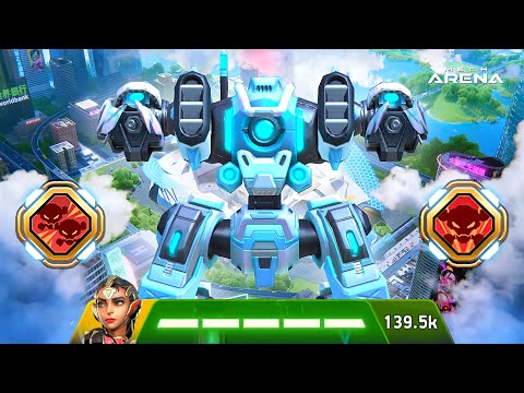 Redeemer with Arc Torrent 12 - Mech Arena New Mech
